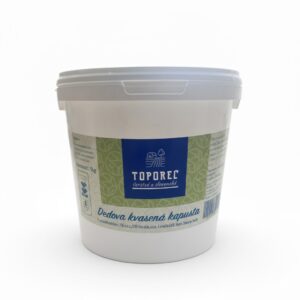 Toporecká dedová kapusta 5kg vedro