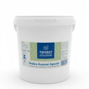 Toporecká dedová kapusta 10kg vedro