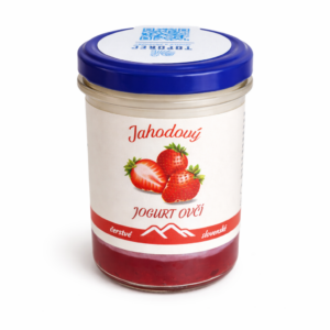 Jogurt  ovčí jahoda Toporecký