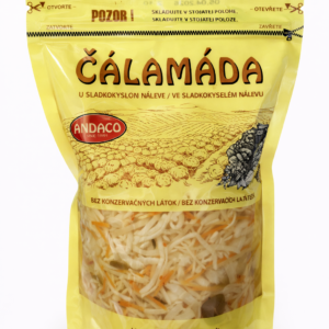 Čalamáda v skladkokyslom náleve 700g
