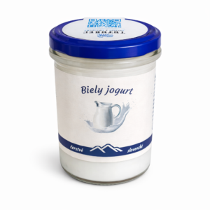 Jogurt kravský biely  Toporecký