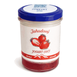 Jogurt kravský  jahodový Toporecký